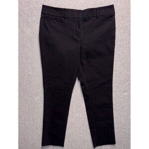 LOFT Marisa Skinny Dress Pants Women’s Size 10P Black